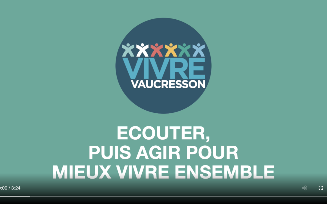 Grande enquête « Vos souhaits pour Vaucresson »